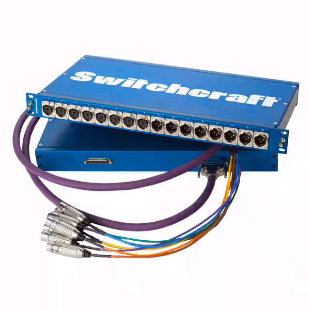 PT8FX8MX2DB25 Switchcraft Inc.  Patchbay Jack Panels